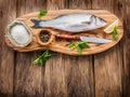 Seabass fish. Royalty Free Stock Photo