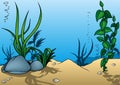 Seabed with Plants