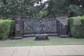 Seabees Funeral Monument in Arlington Cemetery from Virginia USA