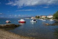 Seaboard on Kastela, Adriatic sea, near Split, Croatia