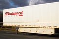 Seaboard Transport Semi Truck Trailer Royalty Free Stock Photo