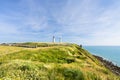 Seacoast of English Channel in Normandy Royalty Free Stock Photo