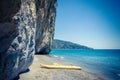 Seacoast of Palinuro with its wonderful crystal clear water sea and caves