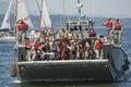 Seafair Pirates Alki Beach Landing Royalty Free Stock Photo