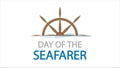 Seafarer Day ships steering wheel