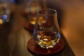 Seafield Ave, Keith, Scotland, UK - July 30, 2019: Strathisla Distillery, Chivas Regal Whiskey Tasting