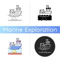 Seafloor mapping icon