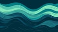 Seafoam Waves Background Illustration