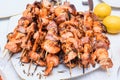 Seafood appetizers mix