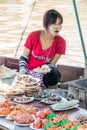 Seafood from a boat Royalty Free Stock Photo