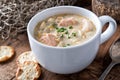 Seafood Chowder Royalty Free Stock Photo