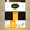 Seafood concept Web site design