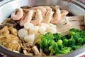 Seafood dish Poon Choi Royalty Free Stock Photo