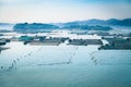 Seafood fish farming,Fishery on sea, Fujiang, China