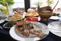 Seafood lunch in Bali