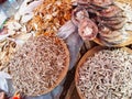 a seafood market in vietnam