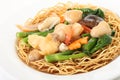 Seafood noodles Royalty Free Stock Photo