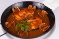 Seafood pan