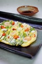 Seafood Pancake Haemul Pajeon Royalty Free Stock Photo