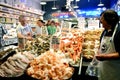 Seafood in Pike Place Market, Seattle Royalty Free Stock Photo