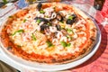 Seafood pizza Royalty Free Stock Photo