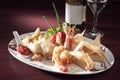 Seafood platter Royalty Free Stock Photo