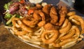 Seafood Platter Royalty Free Stock Photo