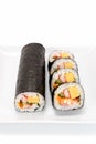 Seafood Rolled sushi Royalty Free Stock Photo