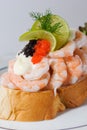 Seafood sandwich