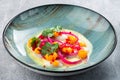 Seafood scallop ceviche Royalty Free Stock Photo