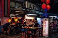 Seafood stall at Raohe Night Market