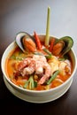 Seafood tomyam