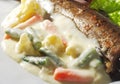 Seafood - Trout with Vegetable Sauce