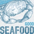 Seafood vector illustration
