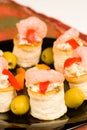 Seafood vol au vents