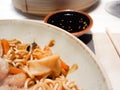 Seafood Yakisoba. Royalty Free Stock Photo