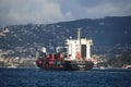 Cargo ship in istanbul