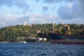 Cargo ship in istanbul