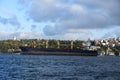 Cargo ship in istanbul