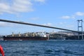 Cargo ship in istanbul