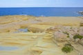Seafront and beaches in Malta Royalty Free Stock Photo