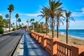 Seafront of Benalmadena town. Malaga, Andalucia, Spain