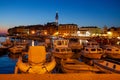 The seafront dusk, Rovinj town, Istra, Croatia