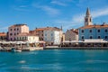 The seafront in FaÃÂ¾ana town Royalty Free Stock Photo