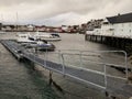 Seafront on the island in Norway