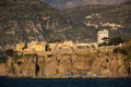 Seafront. Sorrento. Naples. Italy Royalty Free Stock Photo