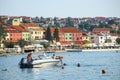 Seafront of Njivice with hotel Jadran