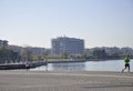 The Seafront Panorama from Thessaloniki the Capital of Macedonia of Greece