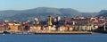 Seafront and pier of Getxo Royalty Free Stock Photo