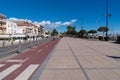 Cambrils Spain promenade in sunshine Costa Dorada Tarragona Province